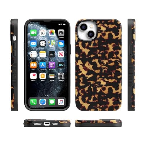 Casely iPhone 14 Case | Shell Shocked | Tortoise Print | Compatible with MagSafe | Bold Protective Design thumbnail 7