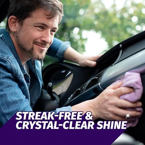 Windex Automotive Car Window and Glass Cleaner, Streak-Free Shine for Car Glass Exteriors, Tinted Windows, and Interior Electronics, 23 fl oz thumbnail 4