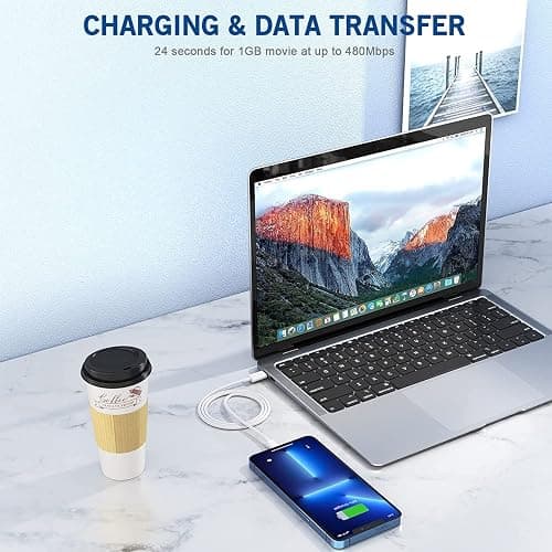 iPhone 13 12 11 Fast Charger [Apple MFi Certified] 2Pack 20W PD USB C Wall Charger Type C Power Adapter Lightning Cable Cord Compatible with Apple iPhone 13 Pro/12/12/11/11Pro Max/XS/XR/X/8/SE/iPad thumbnail 6