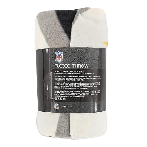 Northwest NFL Pittsburgh Steelers Unisex-Adult Fleece Throw Blanket, 50" x 60", Campaign thumbnail 6
