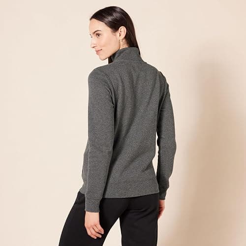 Amazon Essentials Women's Long-Sleeve Fleece Quarter-Zip Top (Available in Plus Size) thumbnail 3