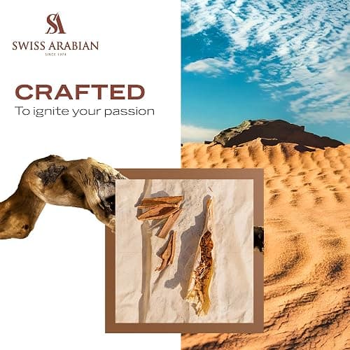 Swiss Arabian Shaghaf Oud - Luxury Products From Dubai - Long Lasting, Addictive Personal EDP Spray Fragrance - Seductive Signature Aroma - 2.5 Oz thumbnail 5