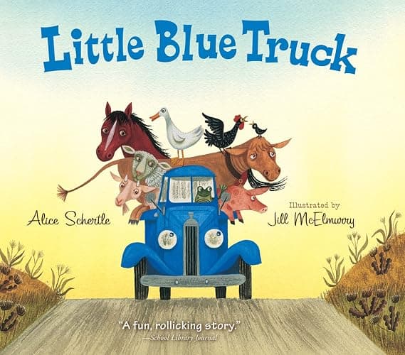 Little Blue Truck: A Lively Farm Adventure About Friendship, Kindness, and Helping Others in a Time of Need - Image 1