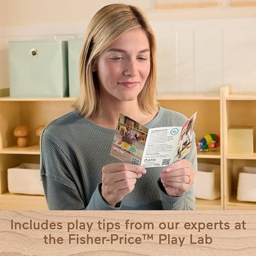 Fisher-Price Wood Montessori Toy 1-2-3 Puzzle, American Montessori Society Seal of Excellence, 6-Piece Wooden Learning Activity & Expert Play Tips for Toddlers & Kids Ages 2+ Years (Amazon Exclusive) thumbnail 4