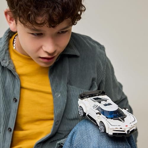 LEGO Speed Champions Bugatti Centodieci Hyper Sports Car Toy - Model Kit & Pretend Play Toy for Boys & Girls, Ages 9+ - Italian Model Car Kit for Racing Fans - Gift Idea for Birthdays - 77240 thumbnail 4