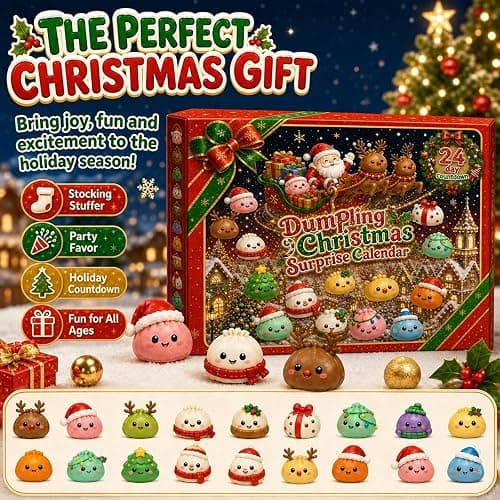 Christmas Squishies Advent Calendar 2026 for Adults Xmas Countdown Calendar (03# Christmas Calendar) thumbnail 3