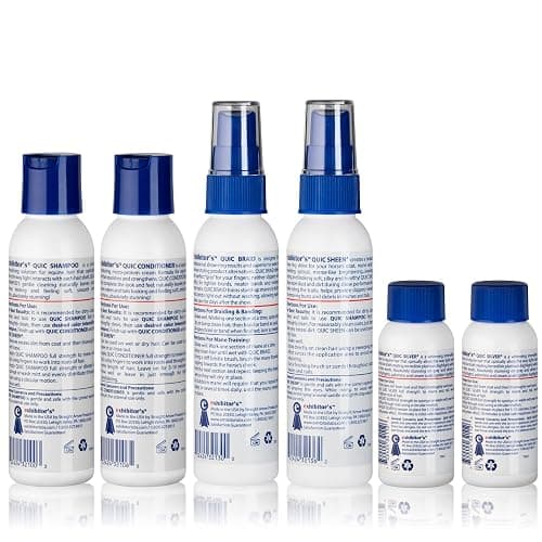 Exhibitor's Quic Shampoo, Conditioner, Braid, Sheen, Silver With Toner Colors - Quickly cleanses and conditions hair thumbnail 2