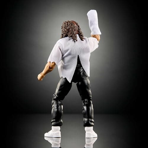 Mattel WWE Elite Collection Action Figure & Accessories, Premium Live Event Mankind Set, SummerSlam Series with Jesse “The Body” Ventura Build-A-Figure Parts​​​​​ thumbnail 5