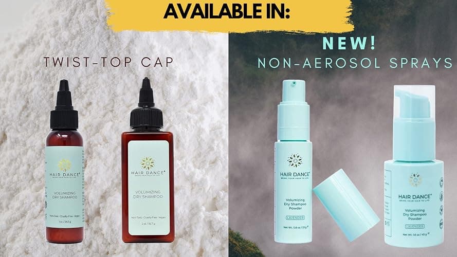 Dry Shampoo Volume Powder | Natural & Organic Ingredients | Non-Aerosol | Made in USA | Talc & Corn Free | For Blonde and Dark Hair | Lavender Oil Scented | 1 Ounce thumbnail 5