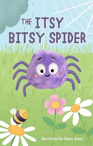 Itsy Bitsy Spider - Children's Finger Puppet Board Book (Finger Puppet Storybooks for Babies & Toddlers) - Image 1