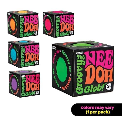 Schylling NeeDoh Original - Sensory Fidget Toy - Assorted Colors - Ages 3 to Adult , 1 Count ( Pack of 1) thumbnail 4