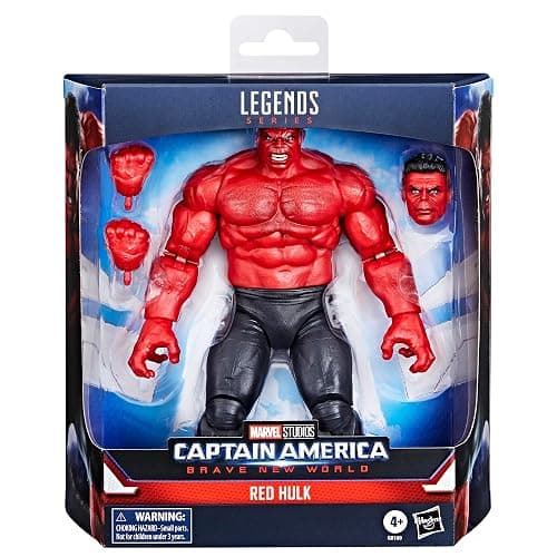 Marvel Legends Series Red Hulk Captain America: Brave New World 15-cm Action Figure thumbnail 2