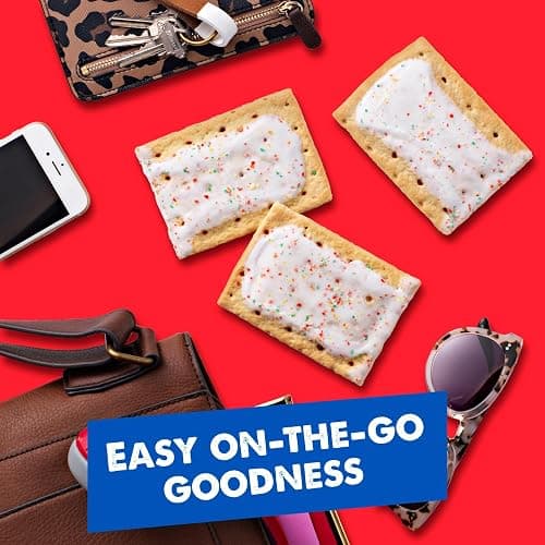 Pop-Tarts Toaster Pastries, Breakfast Foods, Kids Snacks, Variety Pack, 54.1oz Box (32 Count) - Variety Pack - 54.1 Ounce (Pack of 1) thumbnail 9