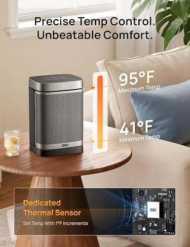 BEDROOM: Portable Space Heater thumbnail 6