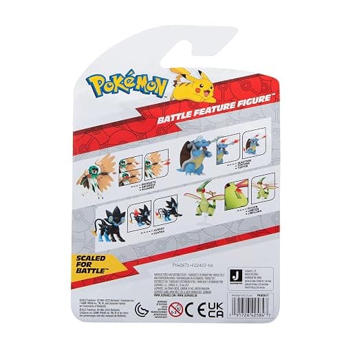 Pokémon Feature 4.5-Inch Flygon Battle Figure with Flapping Wing Attack thumbnail 5