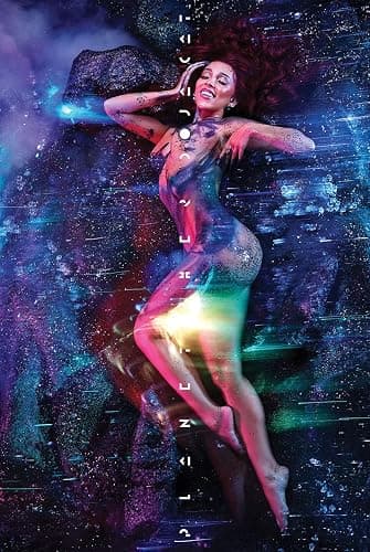 CINEMAFLIX Doja C. Planet Her Poster Wall Art Measures 24 x 36 inches (unframed) - Image 1