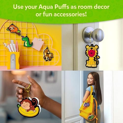 Skillmatics 3D Art Kit - Aqua Puffs Animals, Stocking Stuffers, Paint by Number Craft for Kids, DIY Color & Inflate Activity, Travel & Chirstmas Gift for Girls & Boys Ages 4, 5, 6, 7, 8, 9, 10 thumbnail 7
