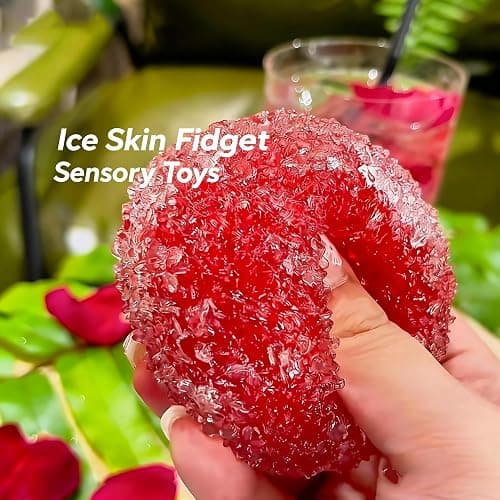 Crunchy Squishy Stress Ball, Waxberry moldable Crunchy Stress Balls,Ice Skin Fidget Sensory Toys, Satisfying Squishy Relaxing Fidget(1pcs) thumbnail 6