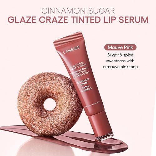 LANEIGE Glaze Craze Tinted Lip Serum: Hydrating, Lip Barrier-Boosting, Softening Lip Serum Treatment for Glossy & Buildable Shine, Nourished Lips with Plumping Polypeptides | Korean Skin Care thumbnail 7