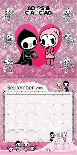 tokidoki 2026 Wall Calendar (Includes Stickers) thumbnail 5