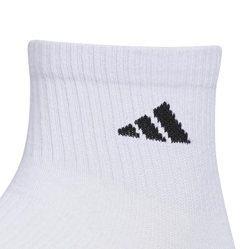 adidas Men's Superlite Quarter Socks 6-pack, Durable, Lightweight, Athletic Breathable With Compression Arch Support thumbnail 5