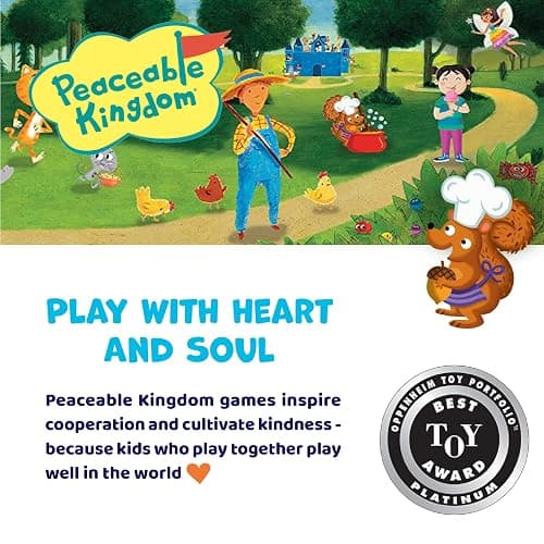 Peaceable Kingdom Acorn Soup – Game for You and Your 2 + Year Old – Fun Toddler Games Ages 2–4 That Teach Numbers and Counting Skills thumbnail 7