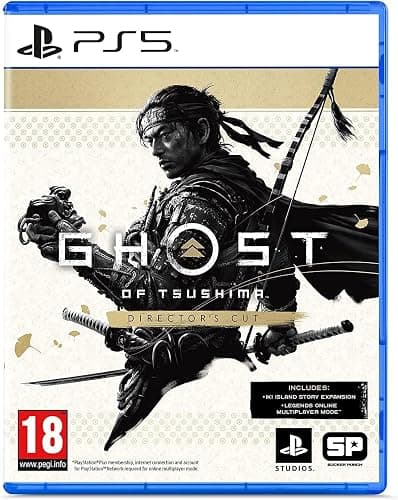 Sony, Ghost of Tsushima Director's Cut PS5, Jeu de Rôle (RPG), Version Physique avec CD, En Français, 1 joueur, PEGI 18, Pour PlayStation 5 - Image 1
