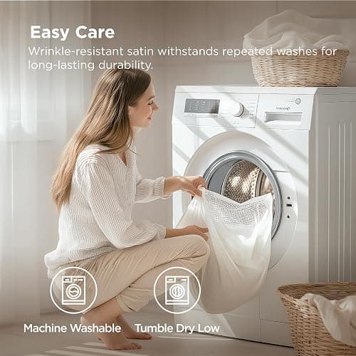 Beige body pillow cover  thumbnail 8