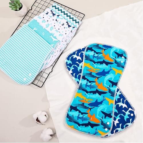 Benoxine Baby Burp Cloths & Baby Bibs 2-in-1 Design Large Size 3 Layers Thicken Cotton Super Absorbent and Soft Baby Spit Up Burping Rags Baby Burp Cloth Set for Boys and Girls Solid 12 Pack thumbnail 2