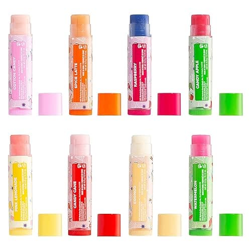 Lip Smacker Holiday Original & Best - 8 Moisturizing Lip Balms, Fun Assortment, Hydrating & Protecting - Vegan thumbnail 4