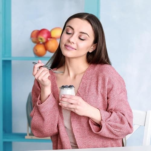 Ultimate Yogurt Jars - Make More Delicious Yogurt! 8 Count Small Glass Yogurt Cups With Lids - 100% BPA Free, Airtight & Dishwasher Safe! Perfect Containers for Yoghurt, Oatmeal, Pudding, or Jello - Yogurt Jars (6oz, 8-count) thumbnail 2
