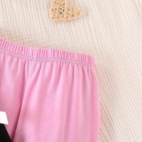 Voxikidio Girls 2 Piece Outfits Long Sleeve Butterfly Sweatshirt & Flared Pants Fall Clothing Set Size 7-12 Years thumbnail 8
