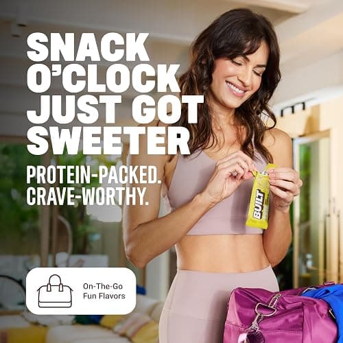 BUILT Bar Puff Protein Bars - Lemon Meringue Pie - 16g Protein Snack Bars with Collagen - Calorie Conscious & Gluten Free - 12 Count thumbnail 6