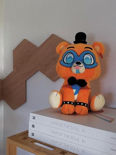 Youtooz FNAF Glam Rock Freddy Sitting 9" Inch Plush, Collectible Plushie from Five Nights at Freddy's Plush Collection thumbnail 2