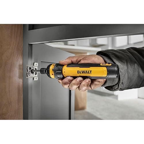 DEWALT Cordless Screwdriver, 4V USB Rechargeable Electric Screwdriver with 12 pcs Screwdriver Bit Set, LED Light, FLEXDRIVE Control, Compact, Ergonomic (DWHT66719) thumbnail 14
