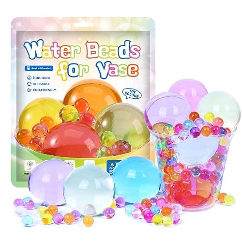 300,000Pcs Wate Beads for Centerpieces Vase Filler Beads for Soilless Planting, Fragrance Diffusion, Floating Candle Holding,Non-Toxic Beads for Wedding Centerpiece,Floral Decorations - Image 1