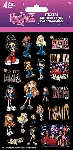 Bratz - Girls Night Out Standard Stickers - 4 Sheet