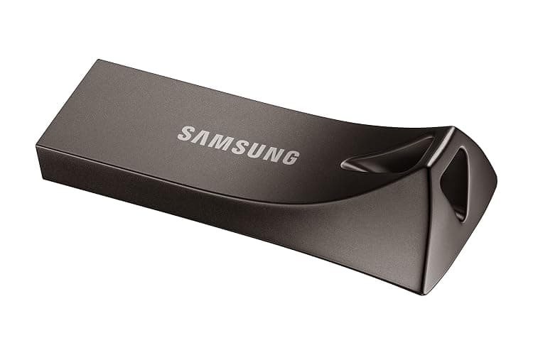 SAMSUNG BAR Plus 256GB - 400MB/s USB 3.1 Flash Drive Titan Gray (MUF-256BE4/AM) thumbnail 2