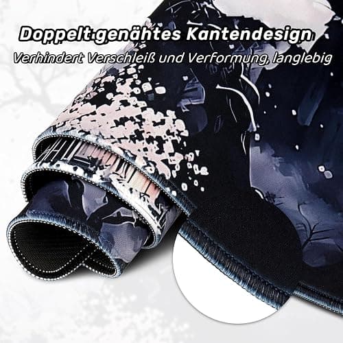 shangtushunli Japanische Weiße Mauspad, Große Kirschblüte Schreibtisch Matte, Anime Gaming Tastatur Matte, Rutschfeste Gummibasis, Großer Erweiterter Schreibtisch Schutz Für Home Office1 thumbnail 6