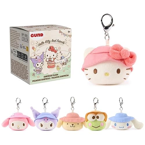 GUND Sanrio Hello Kitty and Friends Camping Surprise Plush Toy, Mystery Unboxing Stuffed Animal for Ages 1 and Up, Multicolor, 3.5” (1 of 6 Styles) - Image 1