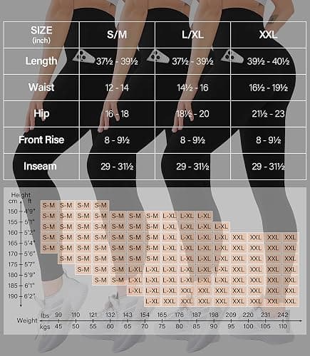 Blisset 3 Pack High Waisted Leggings for Women with Pockets Soft Active Tummy Control Pants for Yoga Running & Daily Wear thumbnail 5