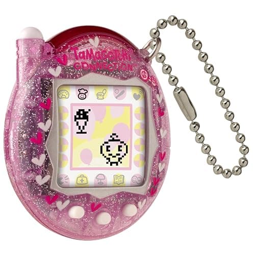 TAMAGOTCHI Bandai Connection Mascota Digital Carcasa Rosa con Purpurina Mascota Virtual Juguete Electrónico Con Conexión Infrarroja Para Diversión Compartida | Juguetes Para Niños Para Niñas Y Niños thumbnail 3