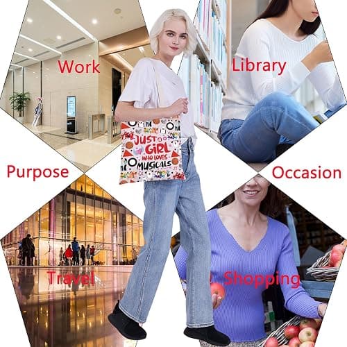 VAMSII School Musical Merchandise High Tote Bag School Musical Inspired Gift for Fan thumbnail 7