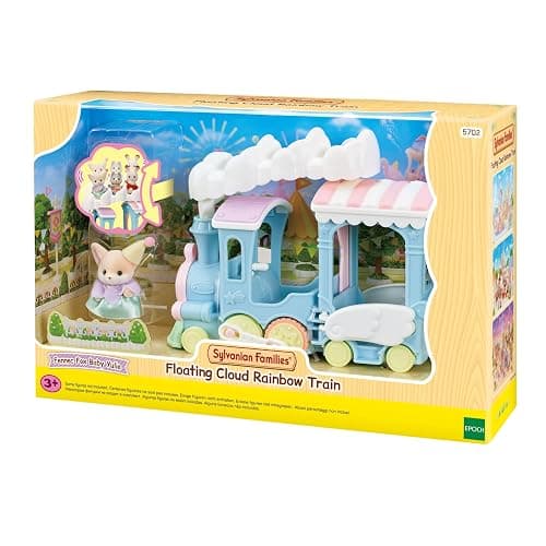 Sylvanian Families - Le petit train à vapeur - 1 figurine incluse - Plongez dans l'univers de la famille Sylvanian - Figurines animaux miniatures - Jouet enfant 3 ans et + - 5702 thumbnail 4