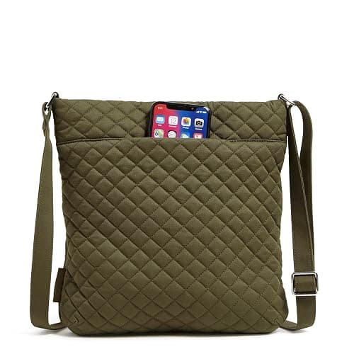 Vera Bradley Women's Cotton Triple Zip Hipster Crossbody Purse thumbnail 2
