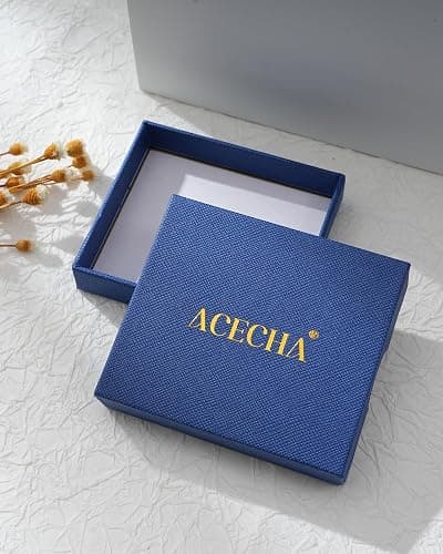 ACECHA Silver Layered Necklaces for Women, Dainty Singapore Chain Choker Necklace with Simple Diamond Pendant Trendy Charm Jewelry Gifts thumbnail 7
