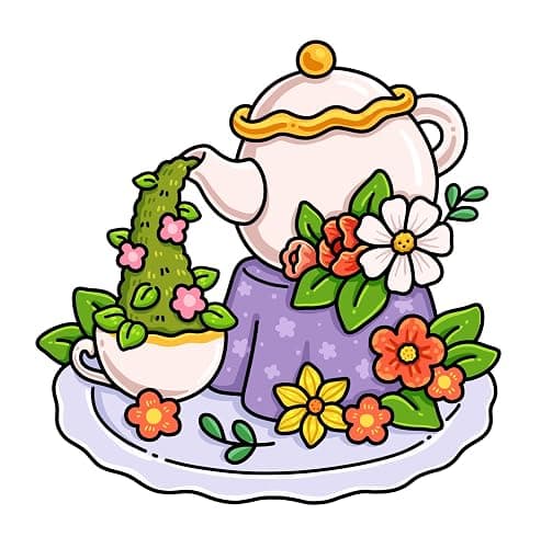 Garden Corners: Bold and Easy Coloring Book for Adults and Teens thumbnail 5