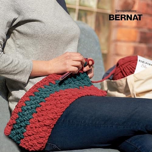 Bernat Blanket Brights Pixie Pink Yarn - 2 Pack of 300g/10.5oz - Polyester - 6 Super Bulky - 220 Yards - Knitting/Crochet - Pixie Pink - 2 Pack thumbnail 2