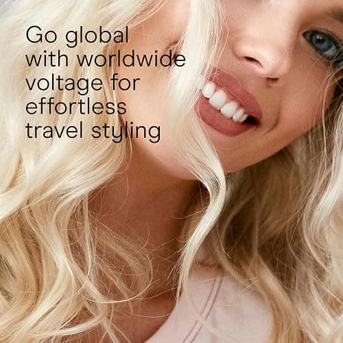 Conair Double Ceramic 1-Inch Curling Iron, 1-Inch Barrel Creates Classic Curls, Hair Curler for Use on Short, Medium, & Long Hair, White/Rose Gold thumbnail 6