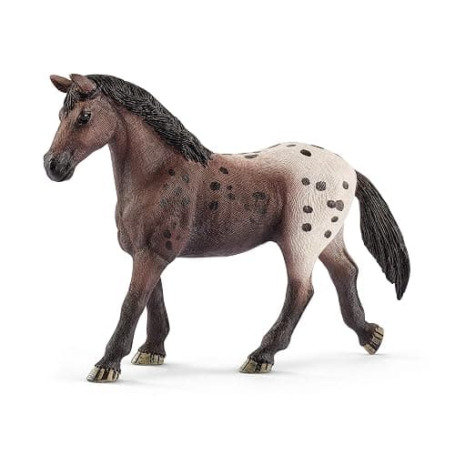Schleich Horse Club, Realistic Horse Toys for Girls and Boys, Appaloosa Mare Spotted Horse Toy Figurine, Ages 5+ - Image 1